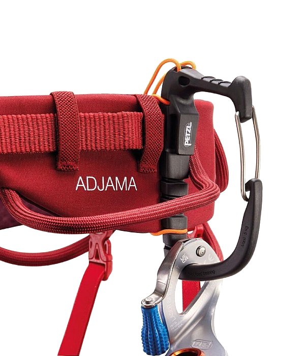 Petzl pánský sedák Adjama, tm. červená, M